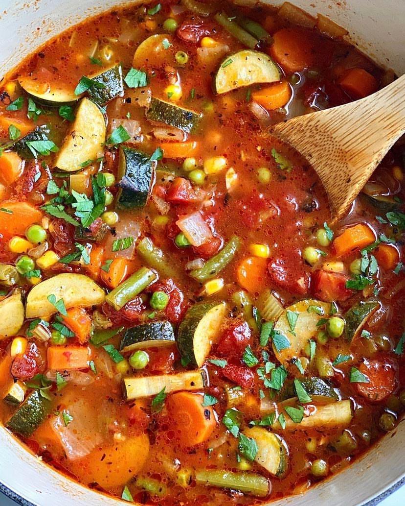 Weight Watchers Zero point vegetable Soup - Cool Diet Recipes