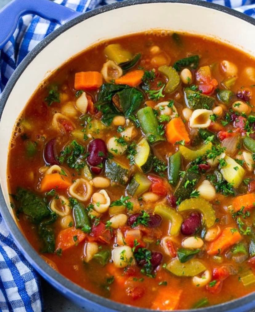 Weight Watchers MINESTRONE SOUP -2 point - Cool Diet Recipes